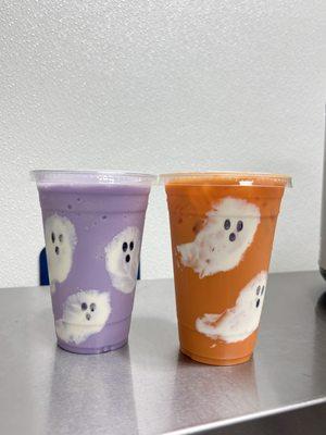 Halloween theme drinks