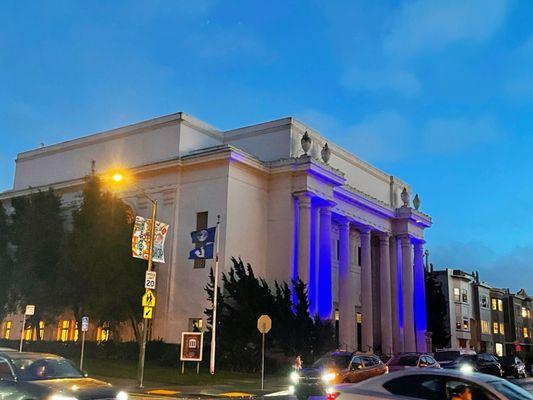 Night view - outside