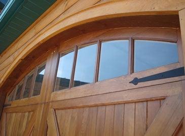 Wood Door detail.