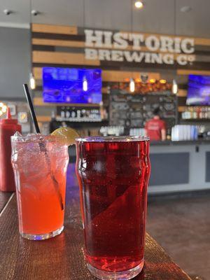 Prickly pear Cider & Station 66