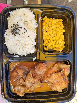 Guava chicken bento