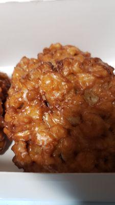 Apple fritters...good.