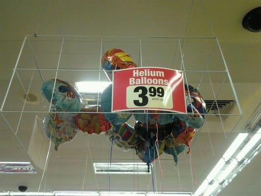 Go to Dollar Tree and get these balloons all day long for a buck.