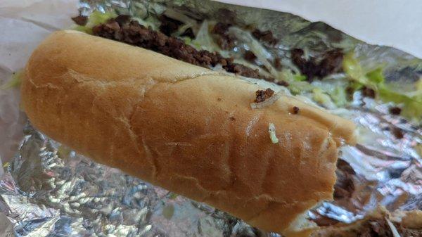 Steak hoagie was alright