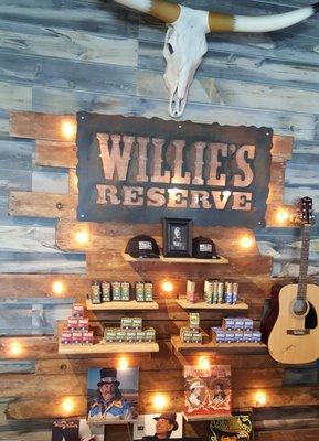 LivWell is proud to carry Willie Nelson's cannabis line of products - Willie's Reserve.