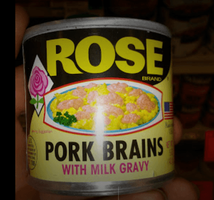 Yum! Pork Brains with Milk Gravy!!!