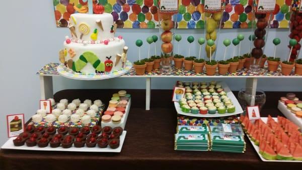 The Hungry Caterpillar Theme Birthday Party