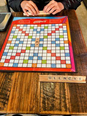 Playing Scrabble