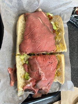 Roast Beef, Turkey & Cheese