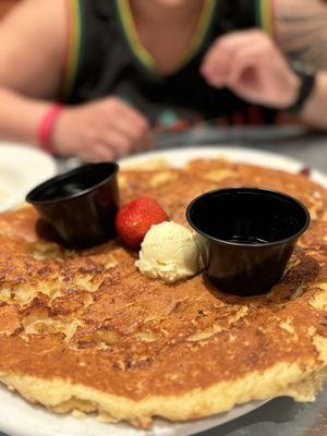 Brown sugar banana pancake