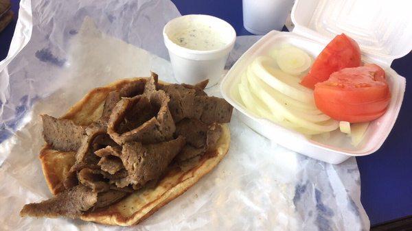 Gyro sandwich