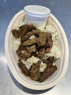 Carne Asada & White Rice