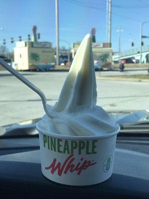 Yum, Pineapple Whip!