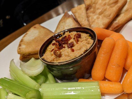 Hummus plate