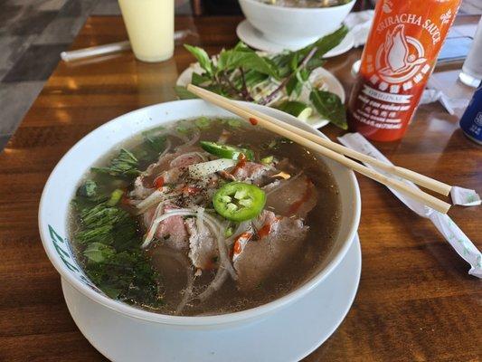 Pho Tai (rare beef)