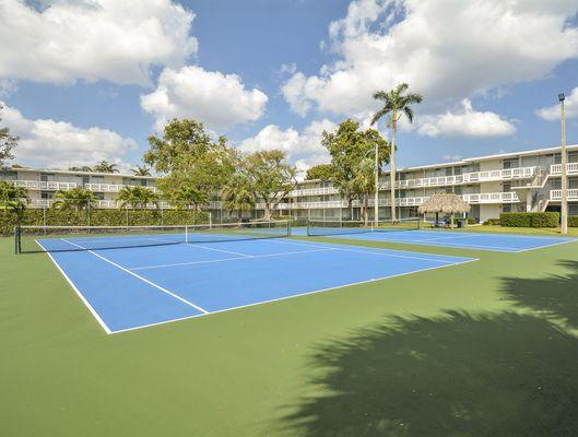 Tennis courts