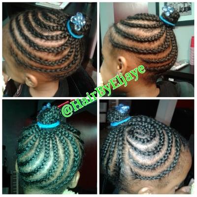 kid cornrows