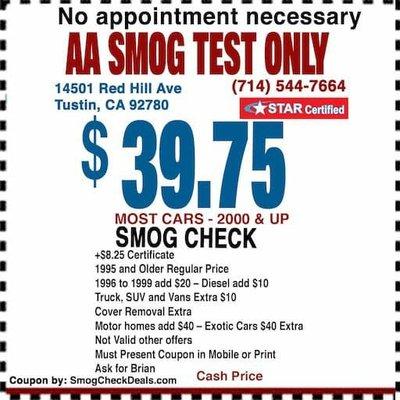 Discount Smog Check