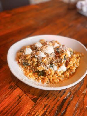 Pork shoulder and rapini pasta