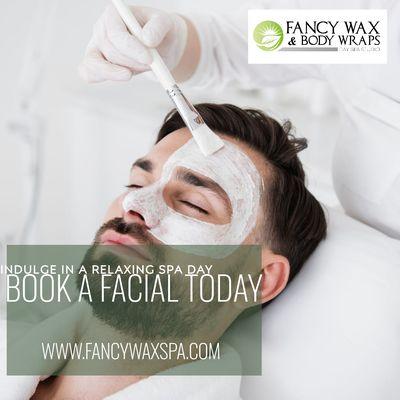 Gentlemen, it's time to treat your skin right! Book your male facial today for a refreshed and confident look.