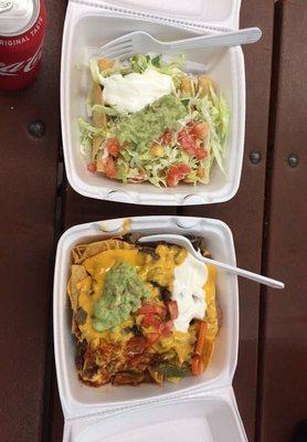 Taquitos & nachos