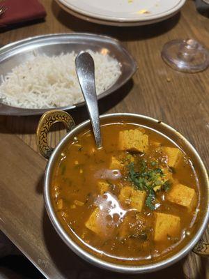 Tofu curry