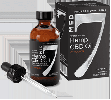 Med 7 CBD Oil is only sold in State Licensed Health Care Clinics.