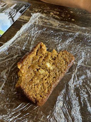 BEST pumpkin loaf (GF & Dairy Free)