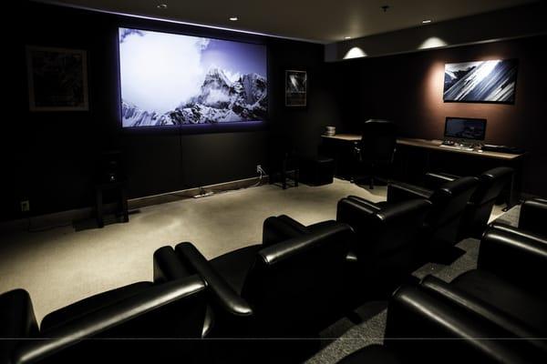 TGR Screening Room - Reserve for private screenings for any of our movies!