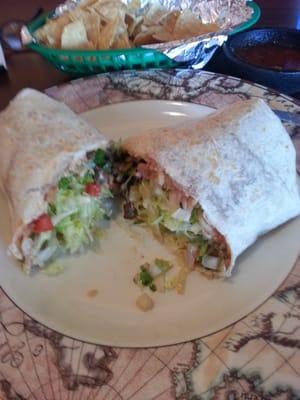 Super (lettuce) burrito