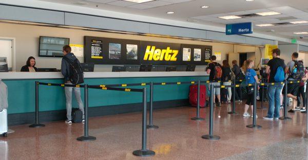 Hertz counter at SLC