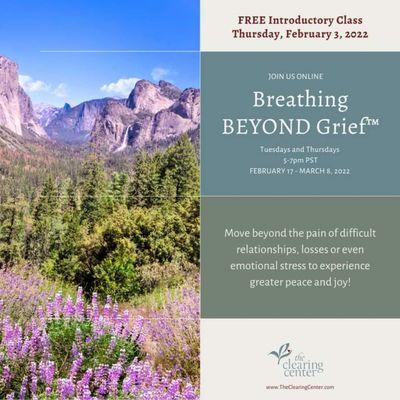 Breathing BEYOND Grief learn how to move beyond the pain of grief at the causal level, be more present and learn to navigate your emotions