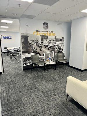 AMSC waiting room