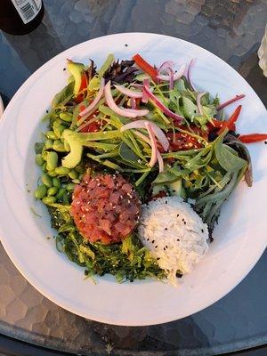 Ahi Poke Salad