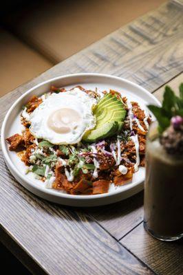 Chilaquiles for brunch