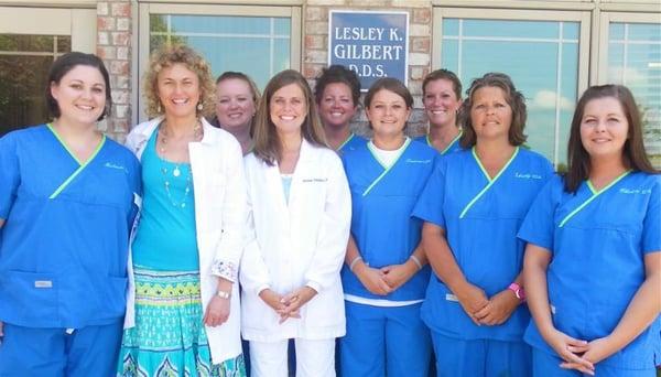 Dr. Lesley Gilbert and team