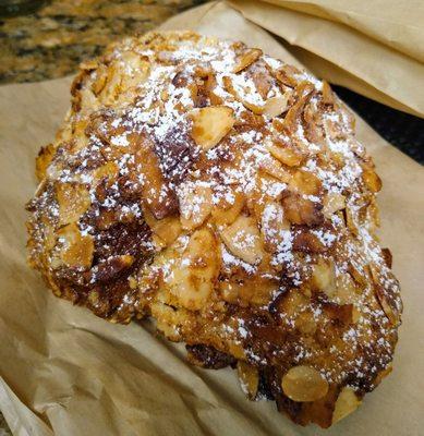 Tropical almond croissant