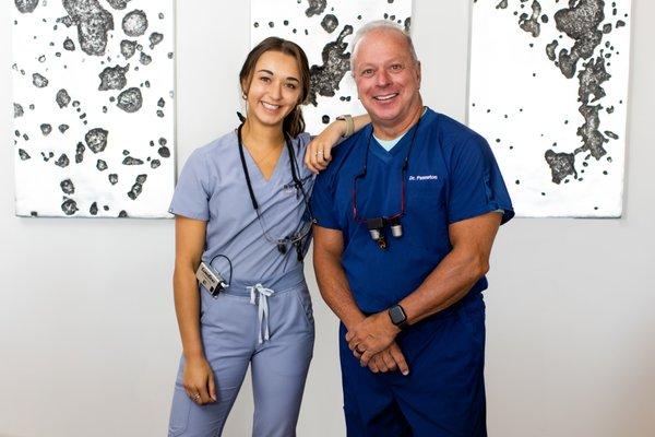 Dr. Panneton and Dr. Burianek work closely together to provide all your dental needs.