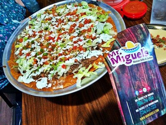 Outstanding Delicious Mexican Pizza with Ground Beef Wow best ever eaten a must try