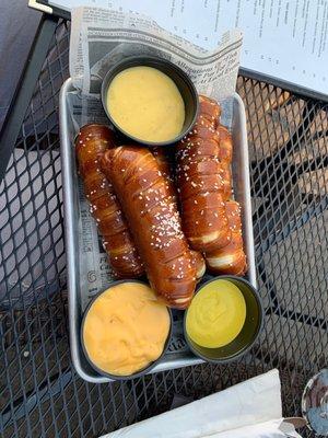 Bavarian Pretzel Rods