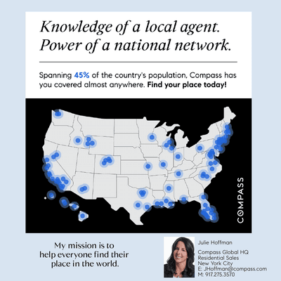 Don't live in NYC?  Don't worry, I've got you covered.  My referral-based business reflects the trust and satisfaction of my clients.