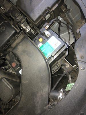 Battery replaced by Superior Auto, Canoga Park, Ca