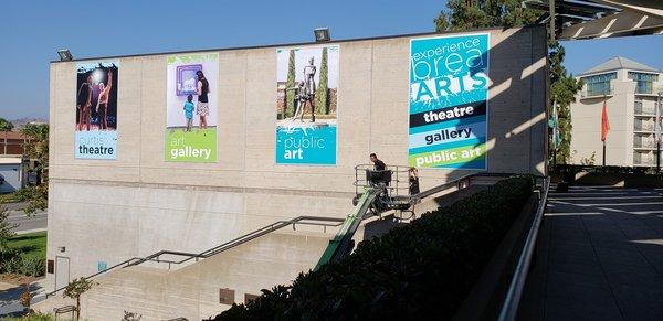 Banner installation