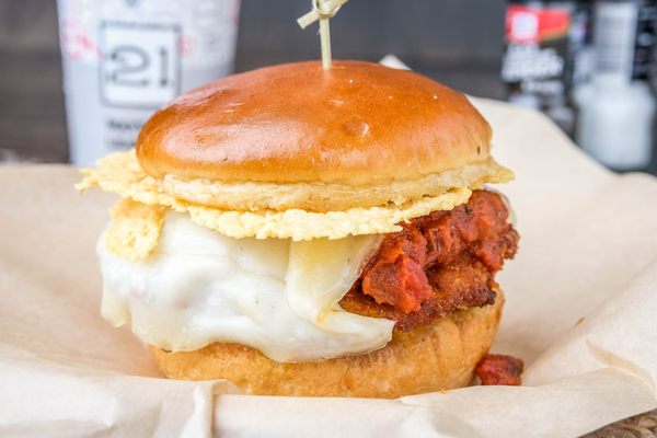 The Chicken Parm Burger