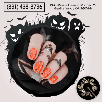 Choose from a range of spooky designs and make your nails the center of attention this season.