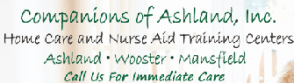 Companions of Ashland Homecare & Nurse Aid Training Center logo