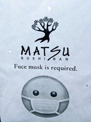 Face Mask Sign