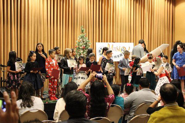 The Music Key School's 2019 Christmas Recital.