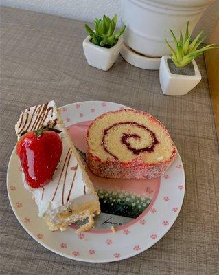 tres leches y cranberry roll