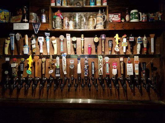 43 beers on tap!